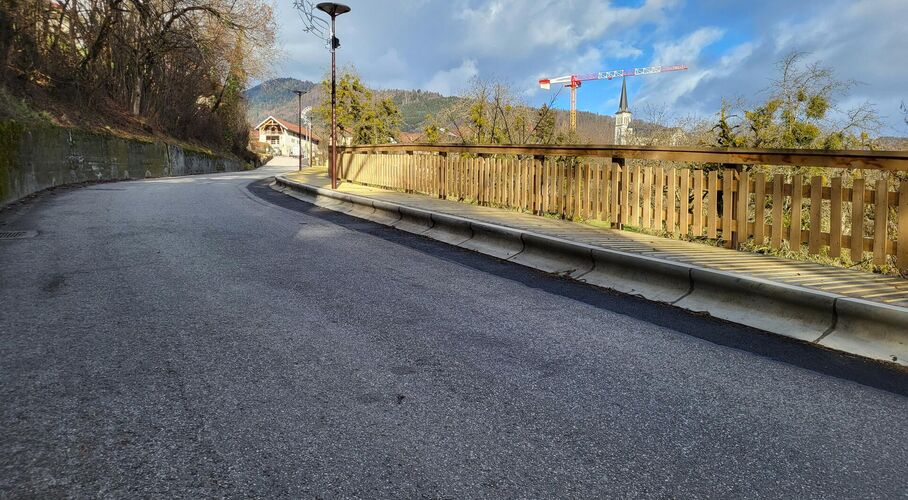 Trottoir en encorbellement
