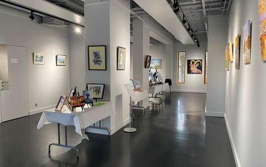 Salle d'exposition