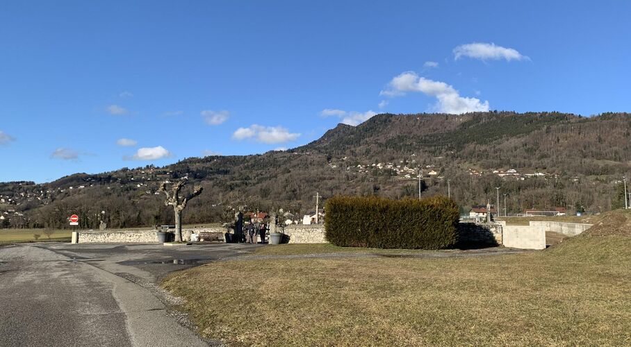 Agrandissement du cimetière